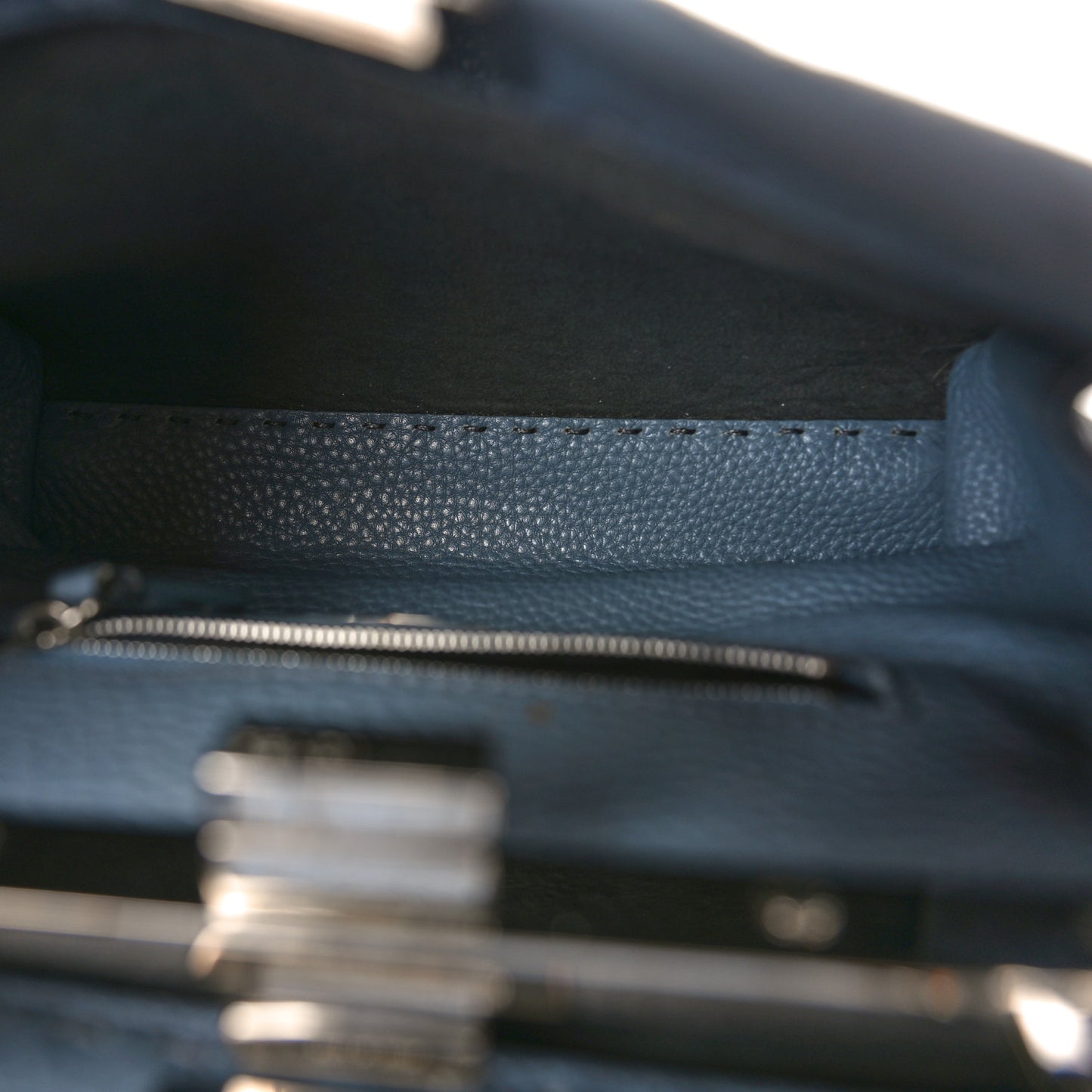 Cuoio Romano Snakeskin Selleria Mini Peekaboo Iconic Satchel Tempesta