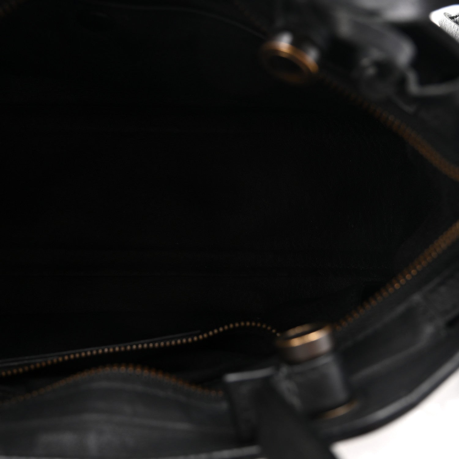 Balenciaga Veau Soyeux Perforated Blackout Hardware S City Black 5 of 10
