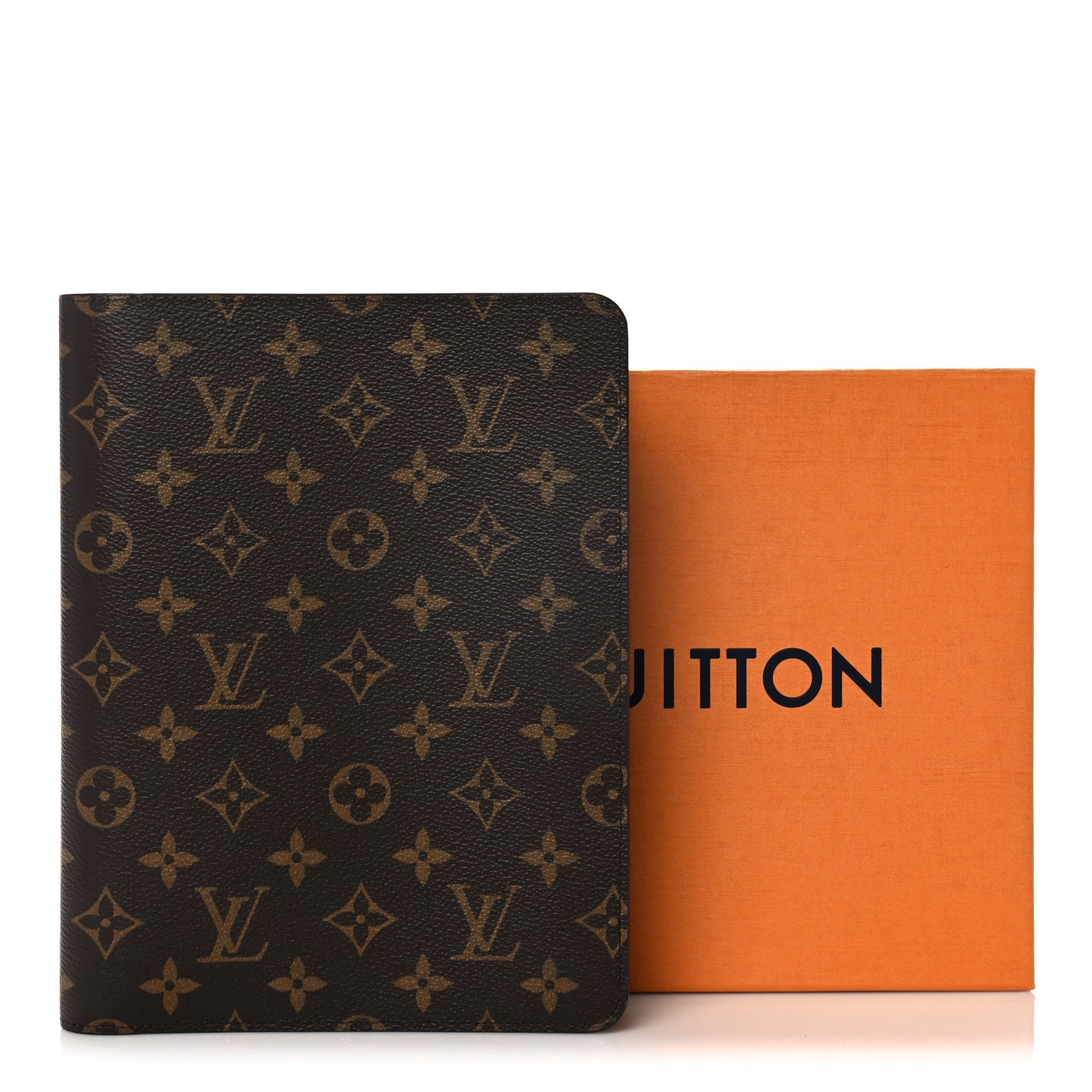 Monogram Desk Agenda Cover