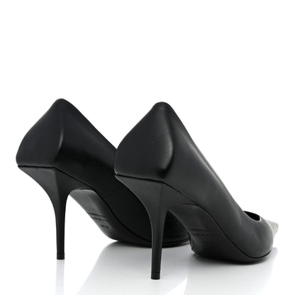 Balenciaga Nappa Square Knife 80mm Pumps 37.5 Black 4 of 8