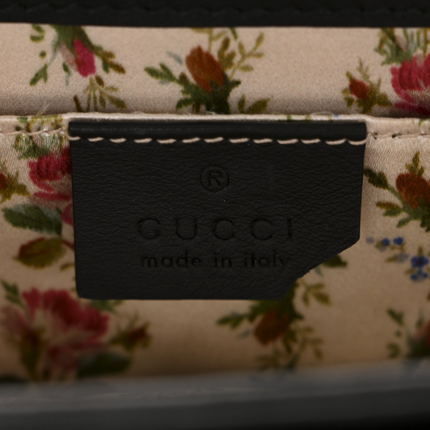 Gucci Calfskin Bamboo Mini Thiara Top Handle Bag Black 6 of 15