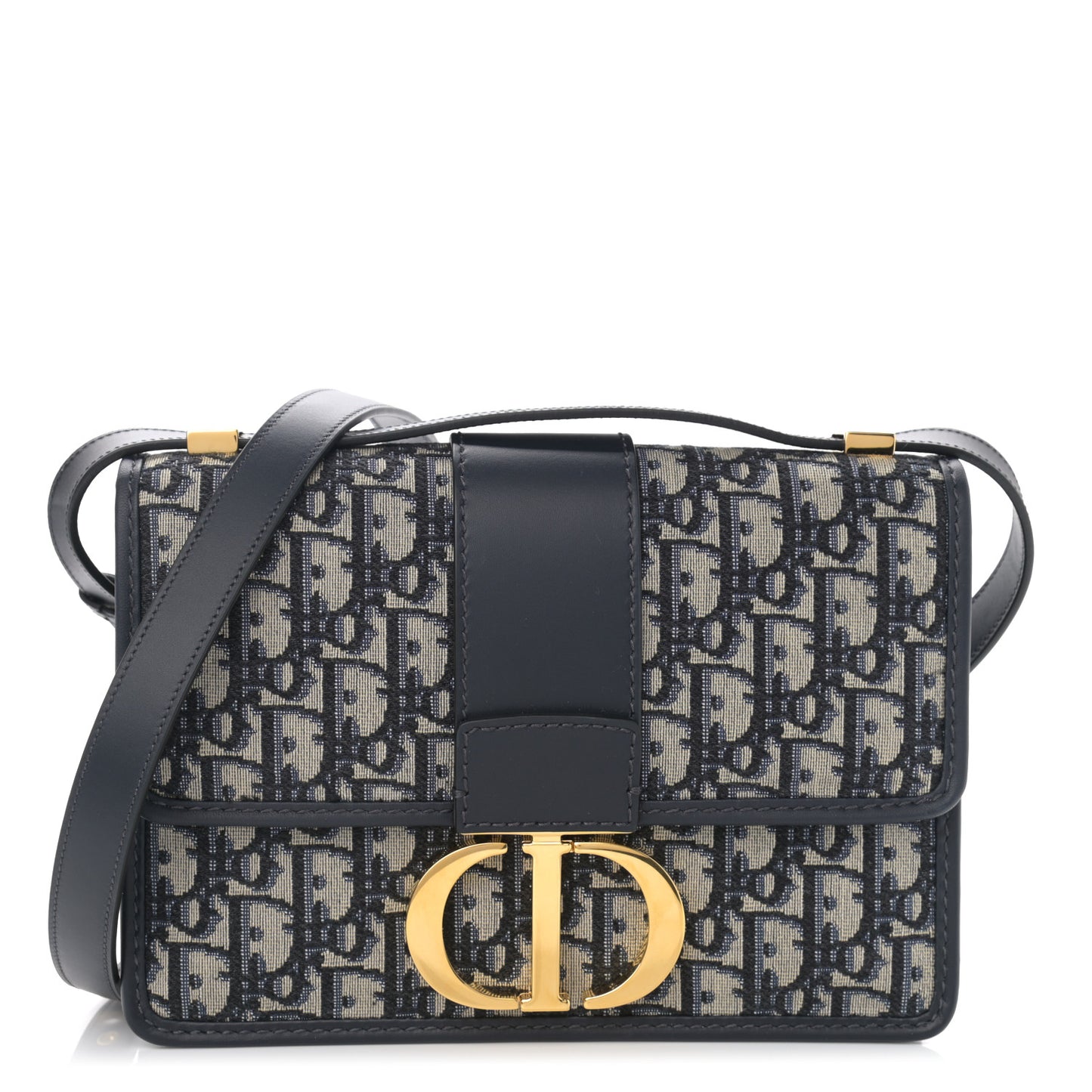 Oblique 30 Montaigne Flap Bag Blue