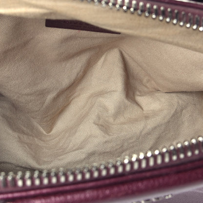 Givenchy Metallic Sugar Goatskin Small Antigona Oxblood 6 of 9