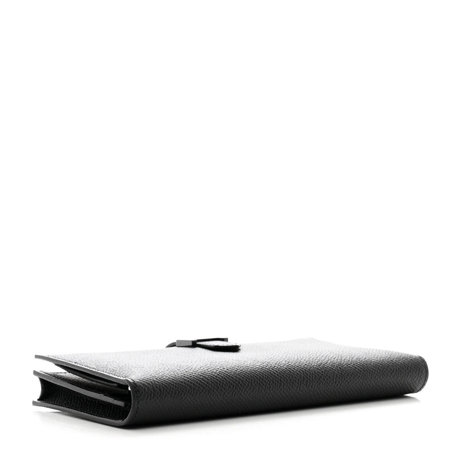 Hermes Epsom Monochrome Bearn Gusset Wallet Black 4 of 8