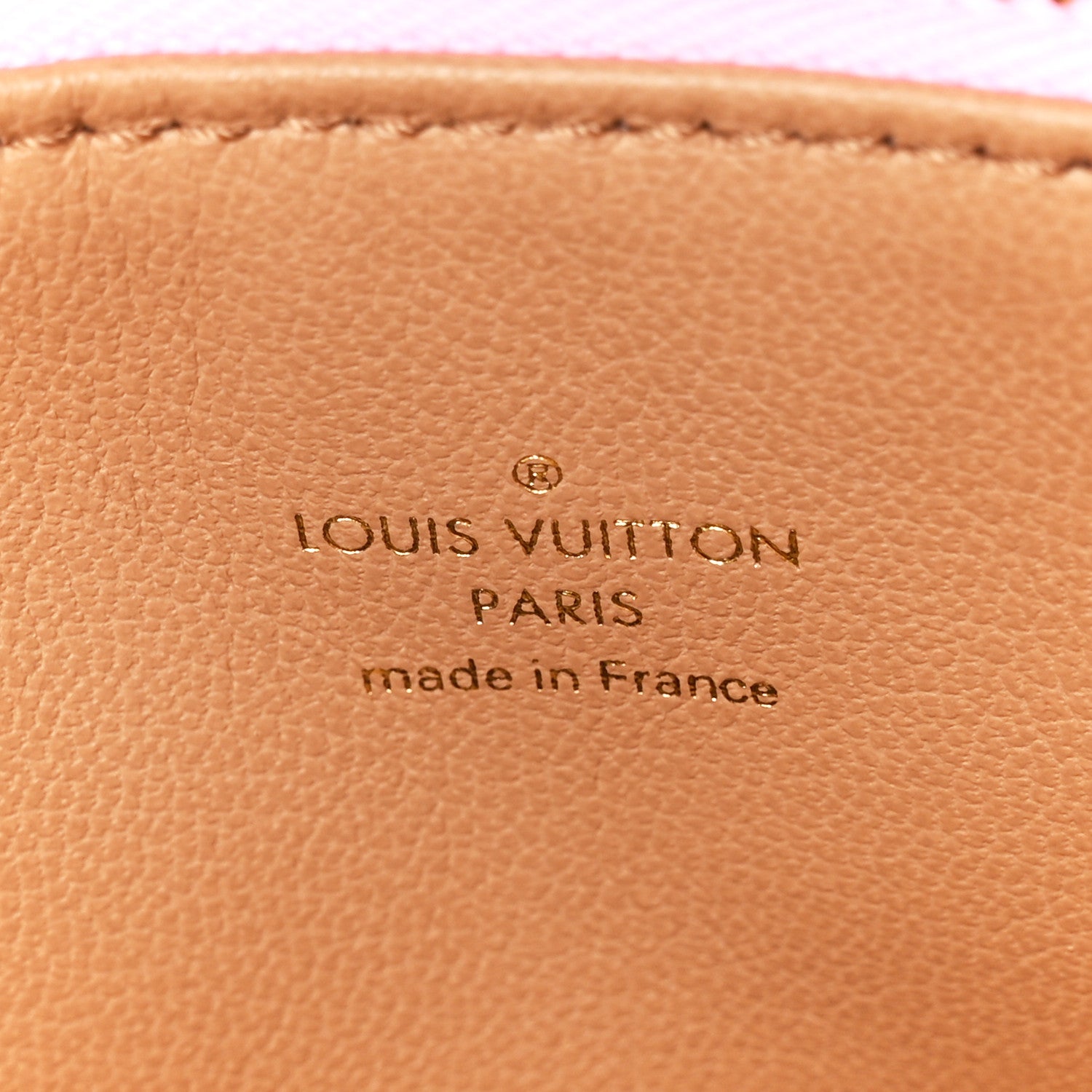Louis Vuitton LOUIS VUITTON Lambskin Embossed Monogram Coussin PM Rose Bonbon 8 of 11