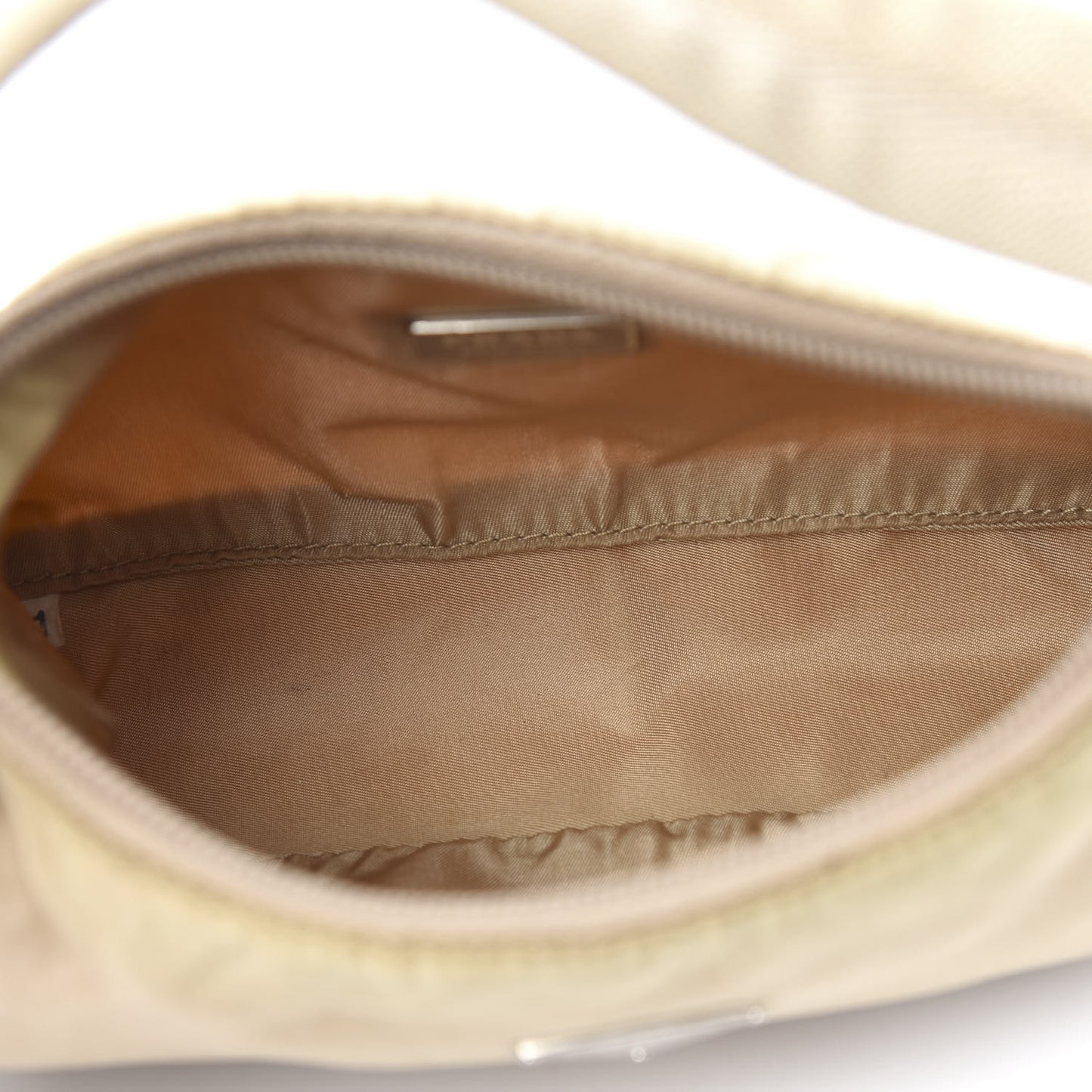 Tessuto Nylon Sport Shoulder Bag Sabbia
