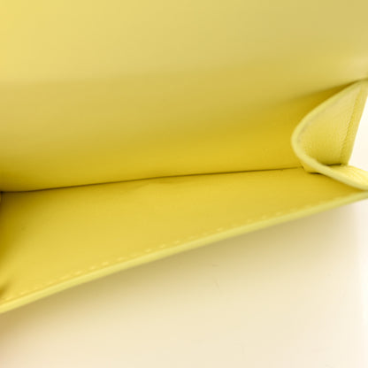 Bottega Veneta Nappa Intrecciato Tri-Fold Wallet Yellow 6 of 14