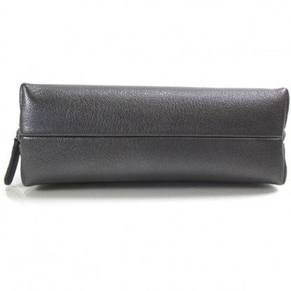 Chanel Leather Camellia Cosmetic Case 4 of 8