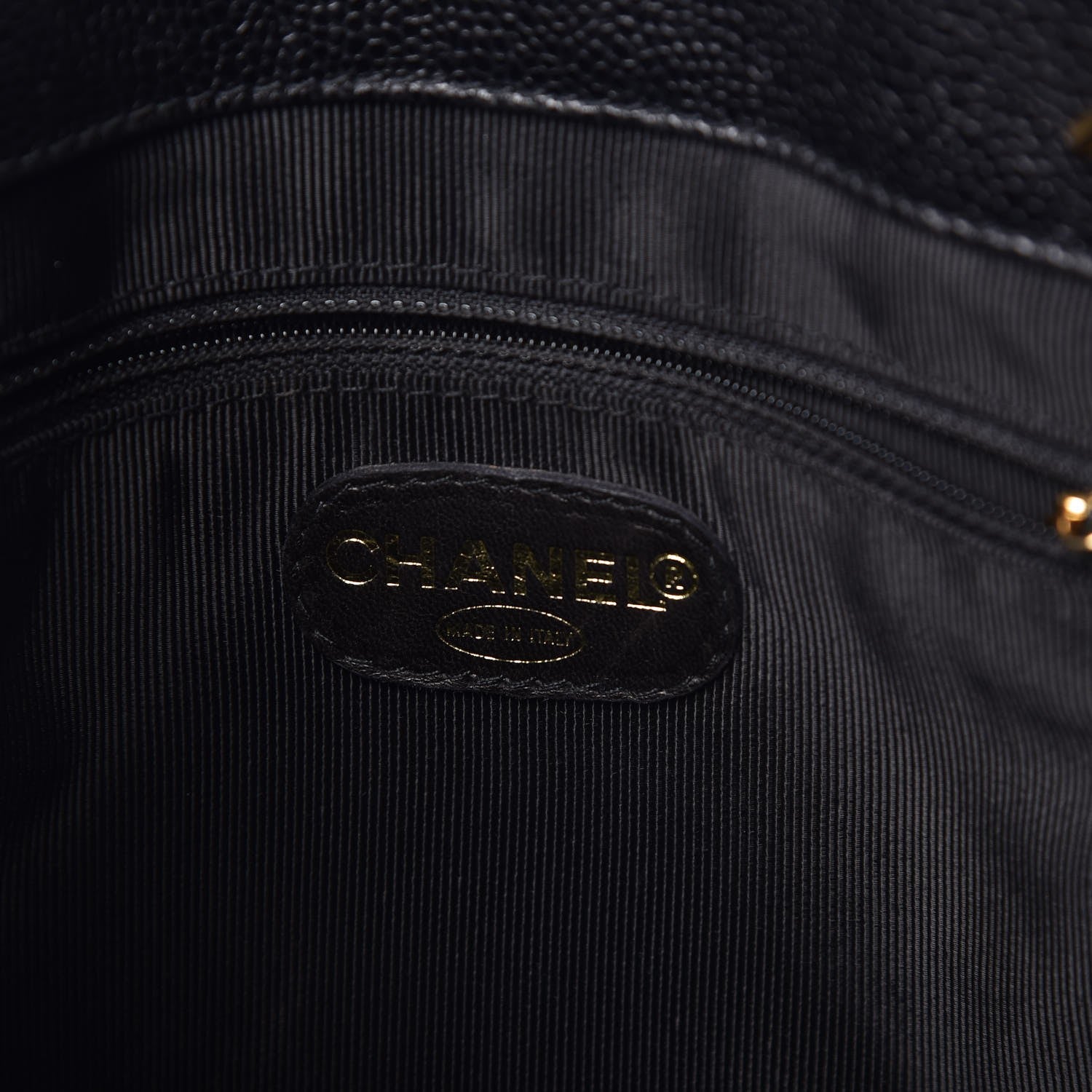 Chanel Caviar Shoulder Bag Black 6 of 35