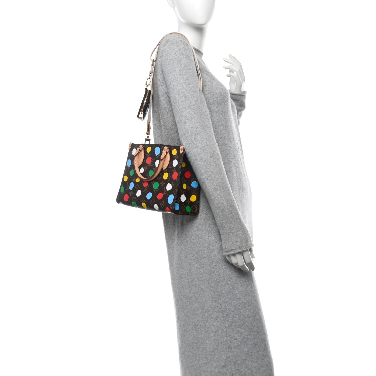 Louis Vuitton LV X YK Monogram Dots Onthego PM Multicolor 2 of 9