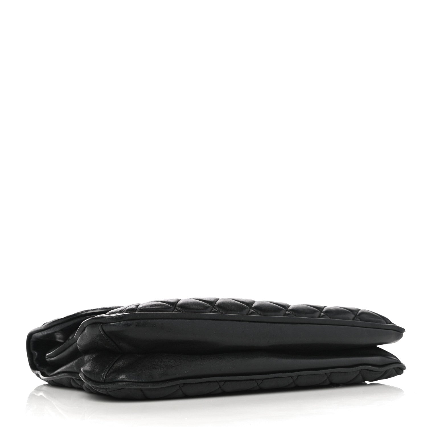 Chanel Lambskin Quilted Large Pagode Piping Flap Black 3 of 17