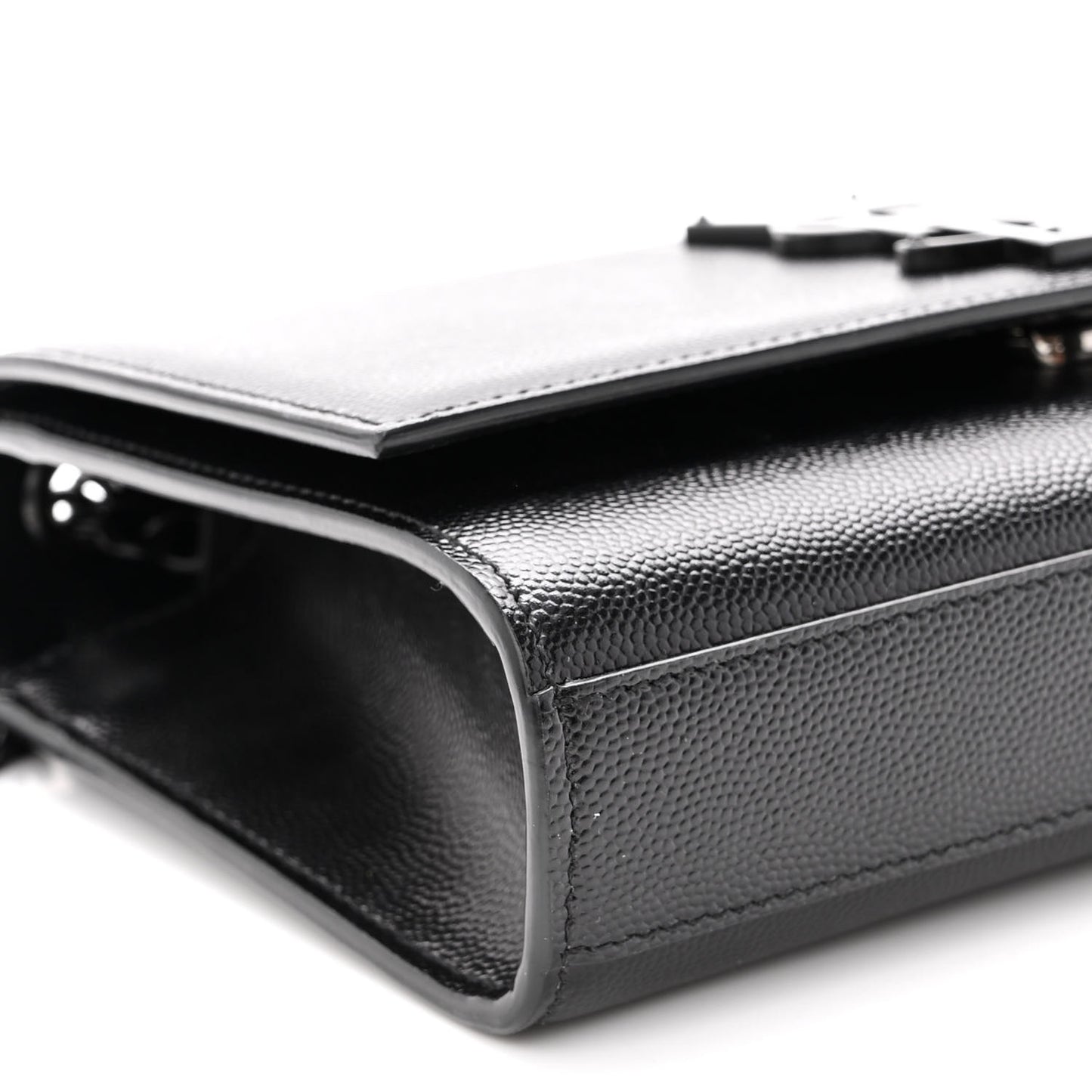 Grain De Poudre Small Monogram Kate Satchel Black