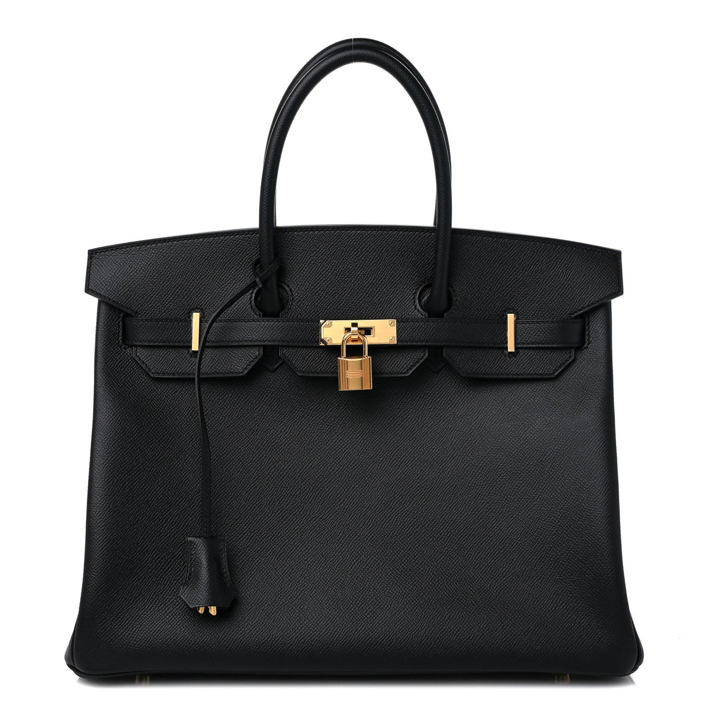 Epsom Birkin 35 Black