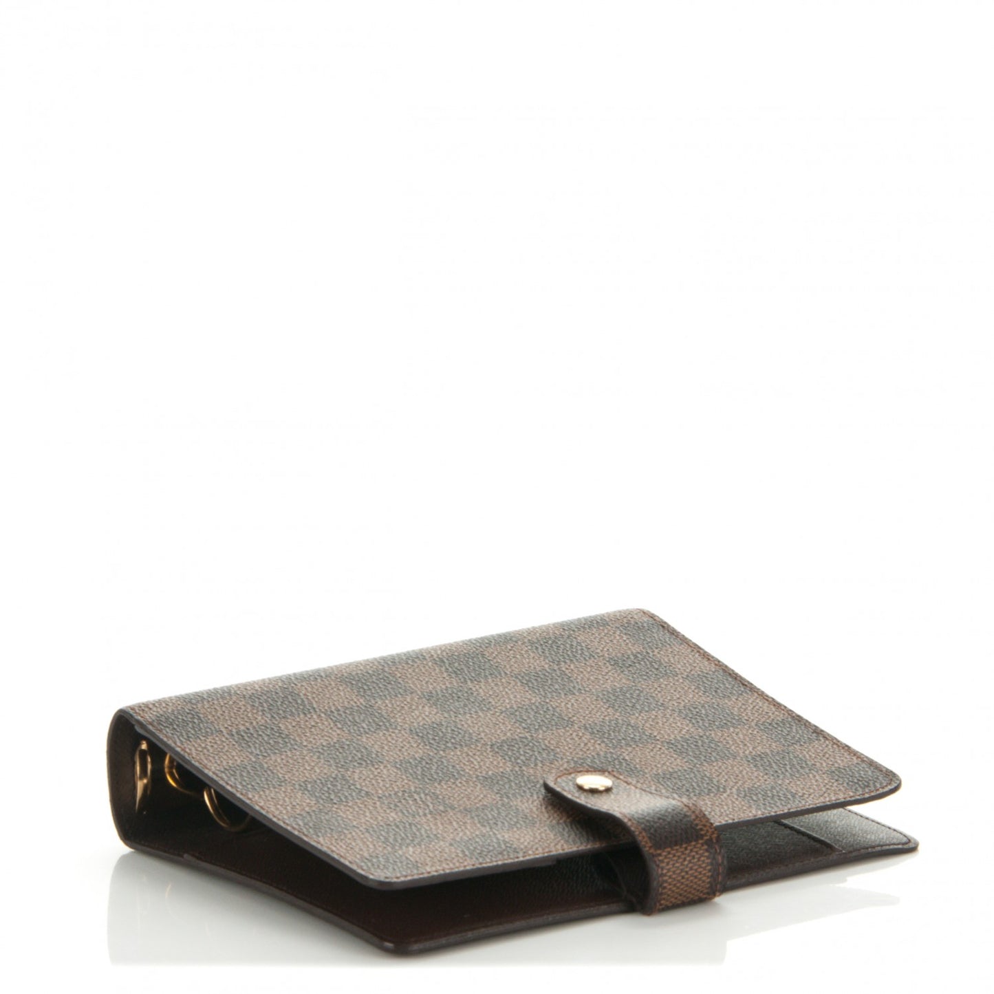 Damier Ebene Medium Ring Agenda Cover