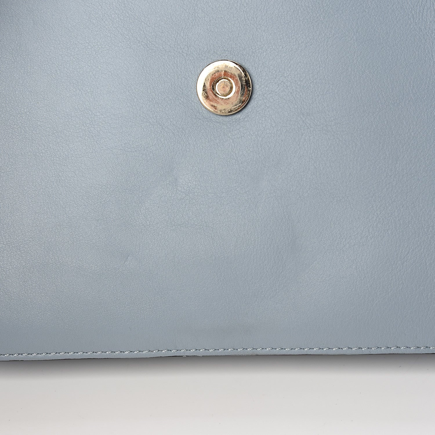 Chloe Suede Calfskin Small Faye Shoulder Bag Fresh Blue 7 of 11