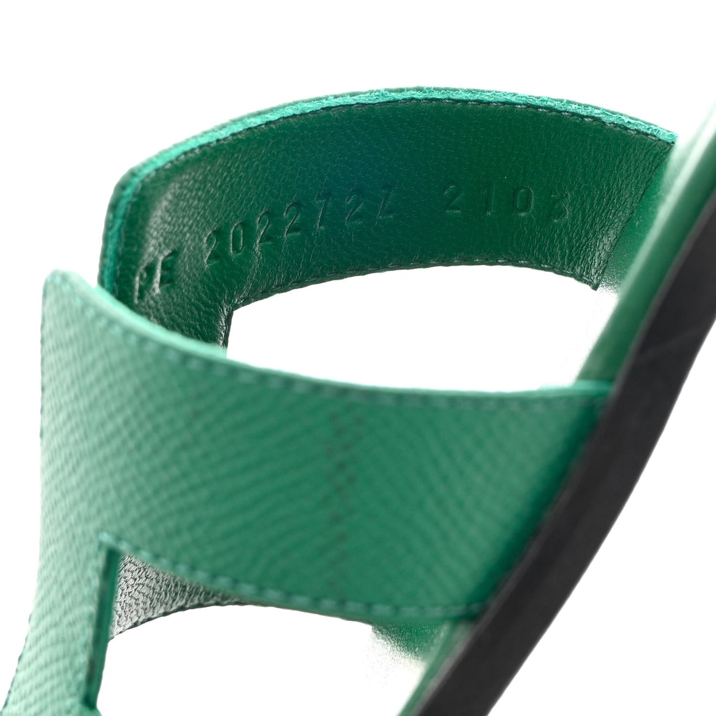 Epsom Oran Sandals 36 Vert Emeraude