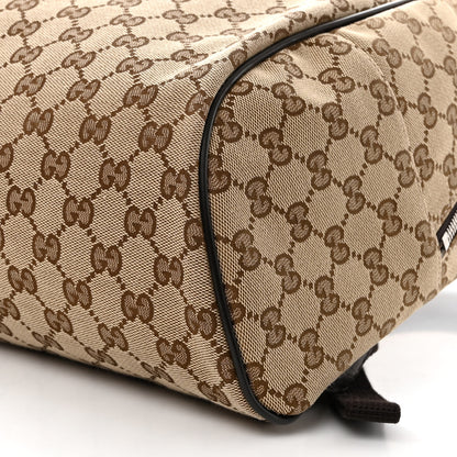 Gucci Monogram Travel Backpack Dark Brown 10 of 10