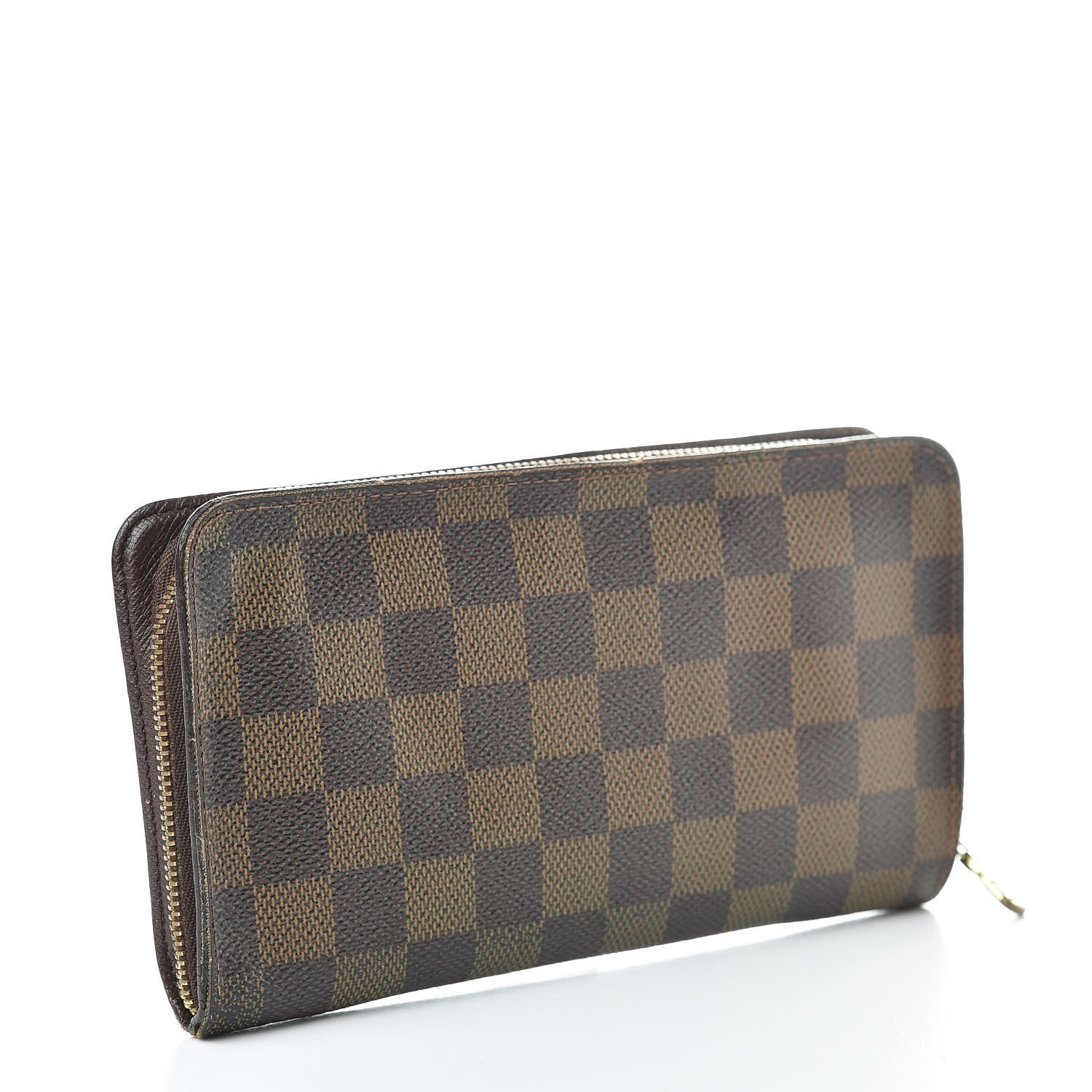 Louis Vuitton Damier Ebene Porte-Monnaie Zippy Wallet 3 of 16