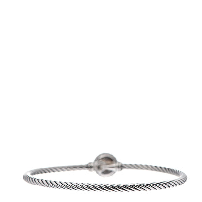 David Yurman Sterling Silver Citrine 3mm Chatelaine Bracelet 2 of 3