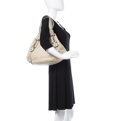 Gucci Guccissima Small Pelham Shoulder Bag Off White 2 of 11