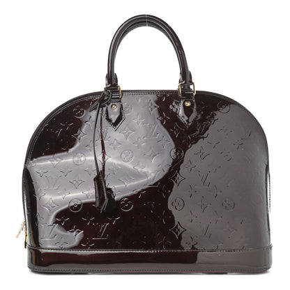Louis Vuitton Vernis Alma GM Amarante 1 of 9