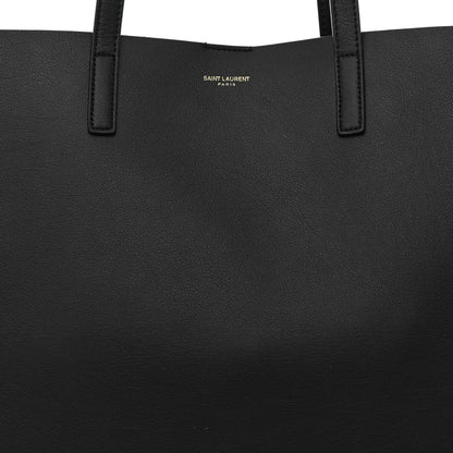 Saint Laurent Calfskin Large Shopping Tote Black 9 of 11