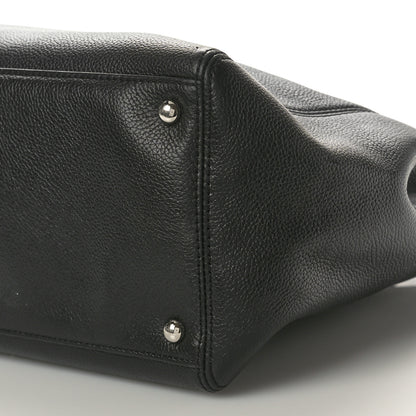 Chanel Caviar Cerf Executive Shopper Tote Black 10 of 10