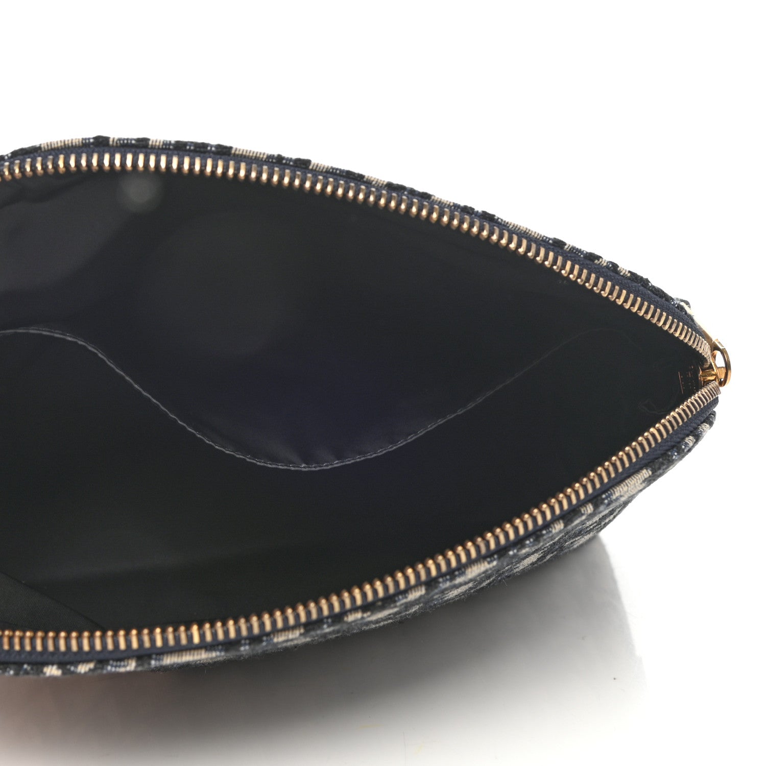 Christian Dior Oblique Large Beauty Pouch Bleu 5 of 6
