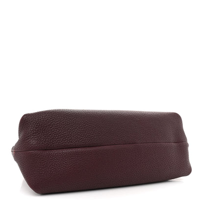 Salvatore Ferragamo Calfskin Fanisa Gancini Hobo Plum 4 of 14