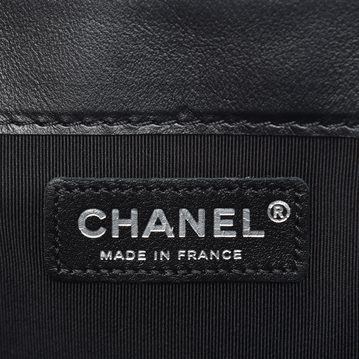 Chanel Calfskin Enchained Medium Boy Flap Black 6 of 9