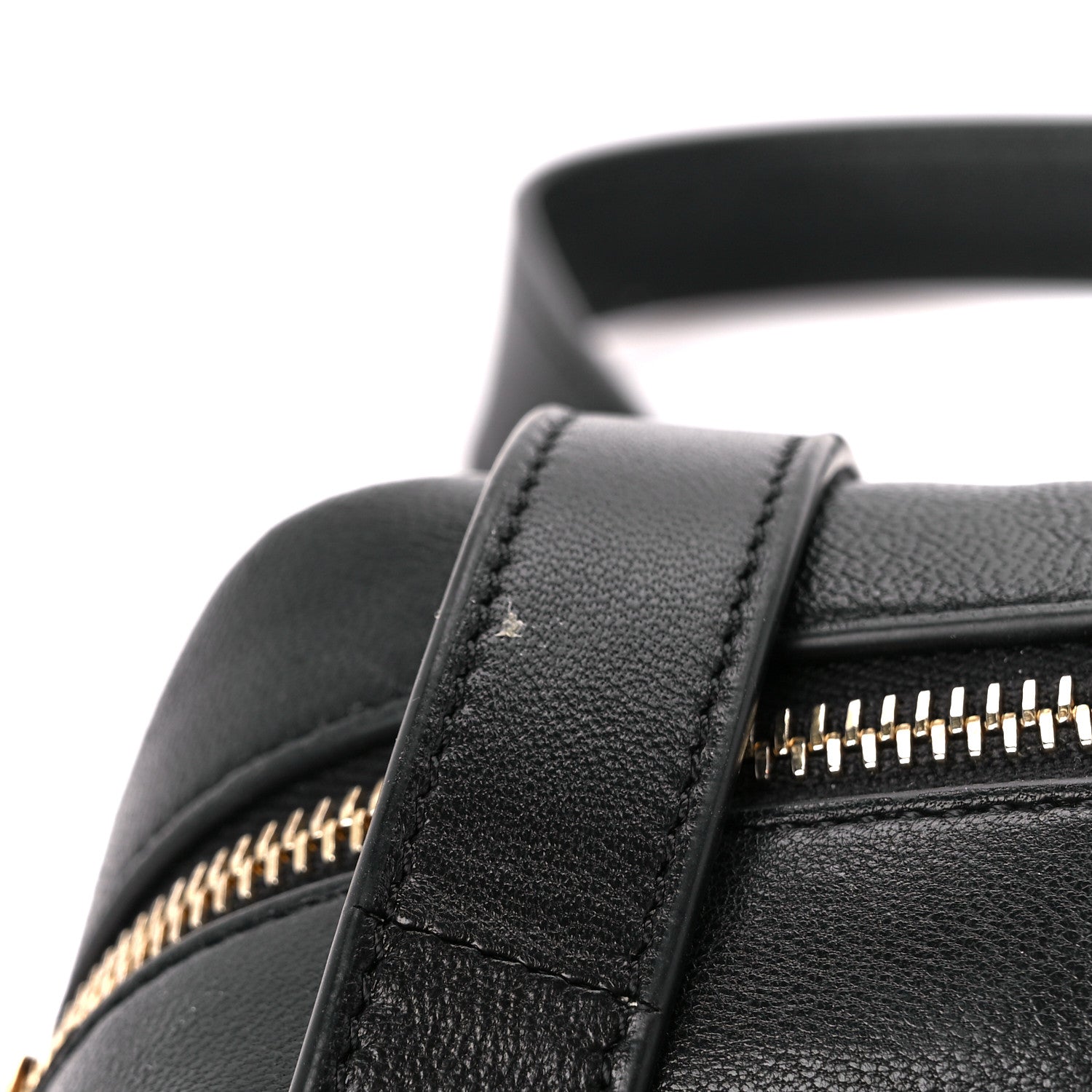 Versace Nappa Quilted Virtus Shoulder Bag Black 12 of 12