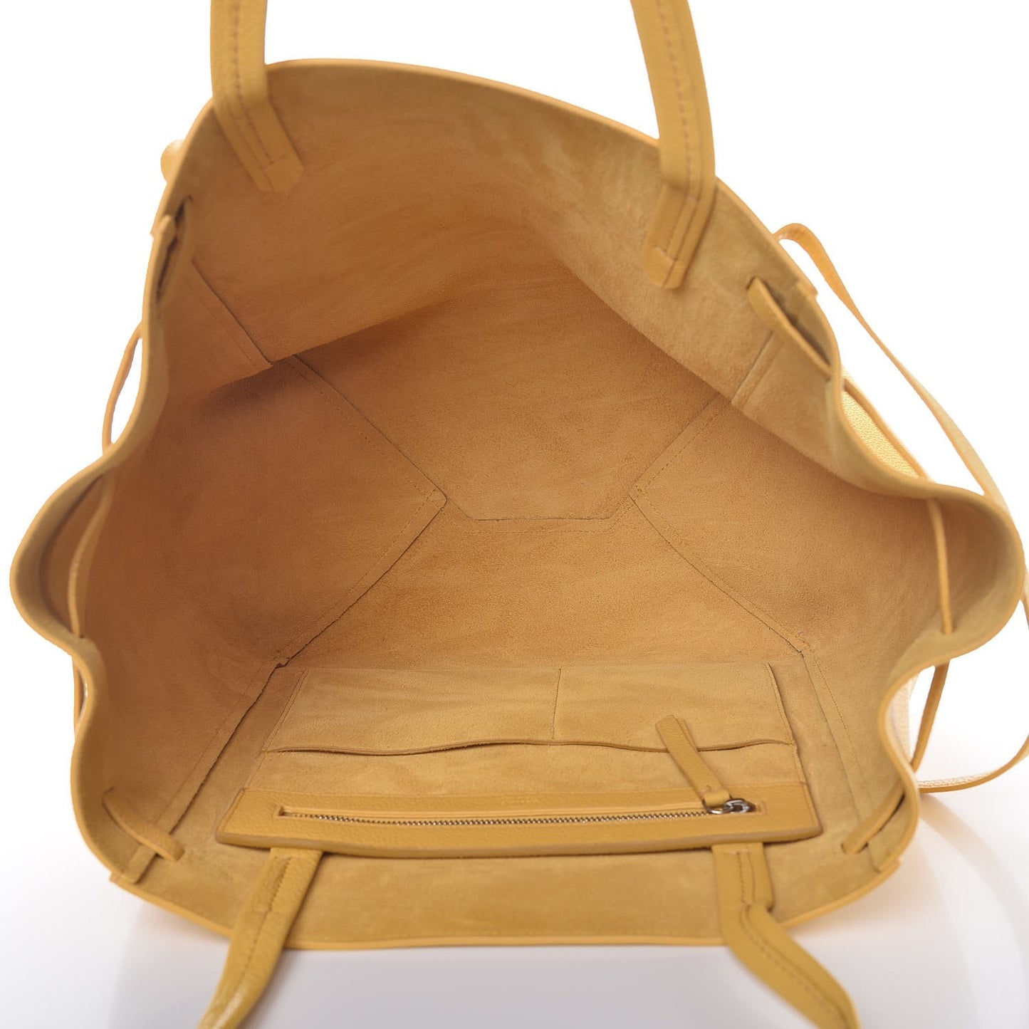 Soft Grained Calfskin Small Belt Cabas Phantom Sunflower