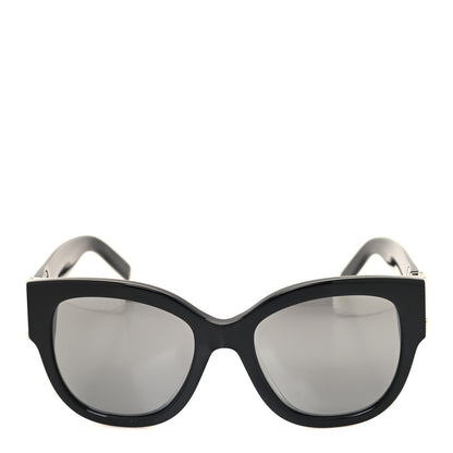 Saint Laurent Acetate Cateye Sunglasses SL M95 F Black 2 of 8