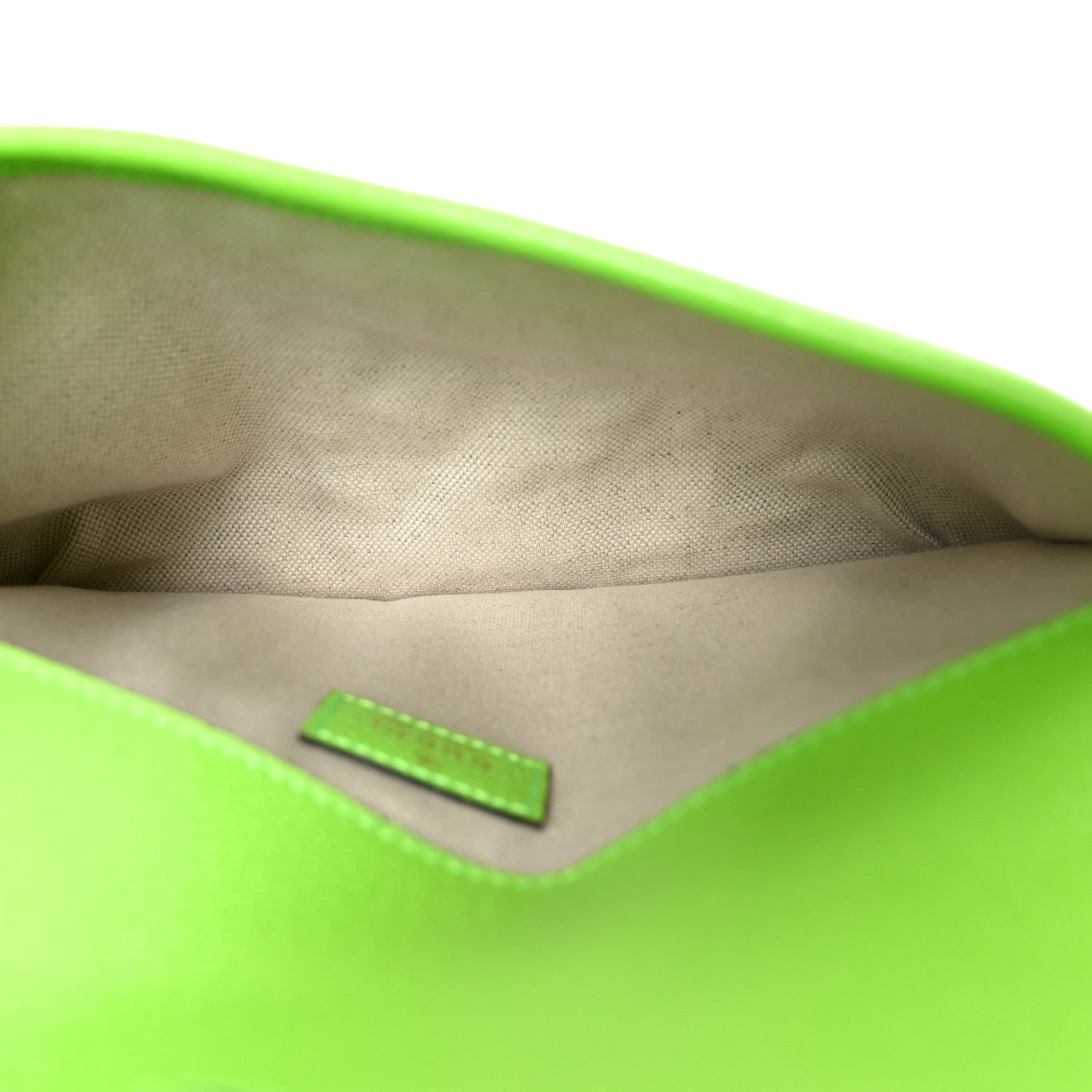 Gucci GG Supreme Monogram Web Small Ophidia Belt Bag Beige Ebony Electric Green 5 of 10