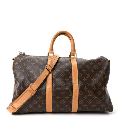 Louis Vuitton Monogram Keepall Bandouliere 45 1 of 9