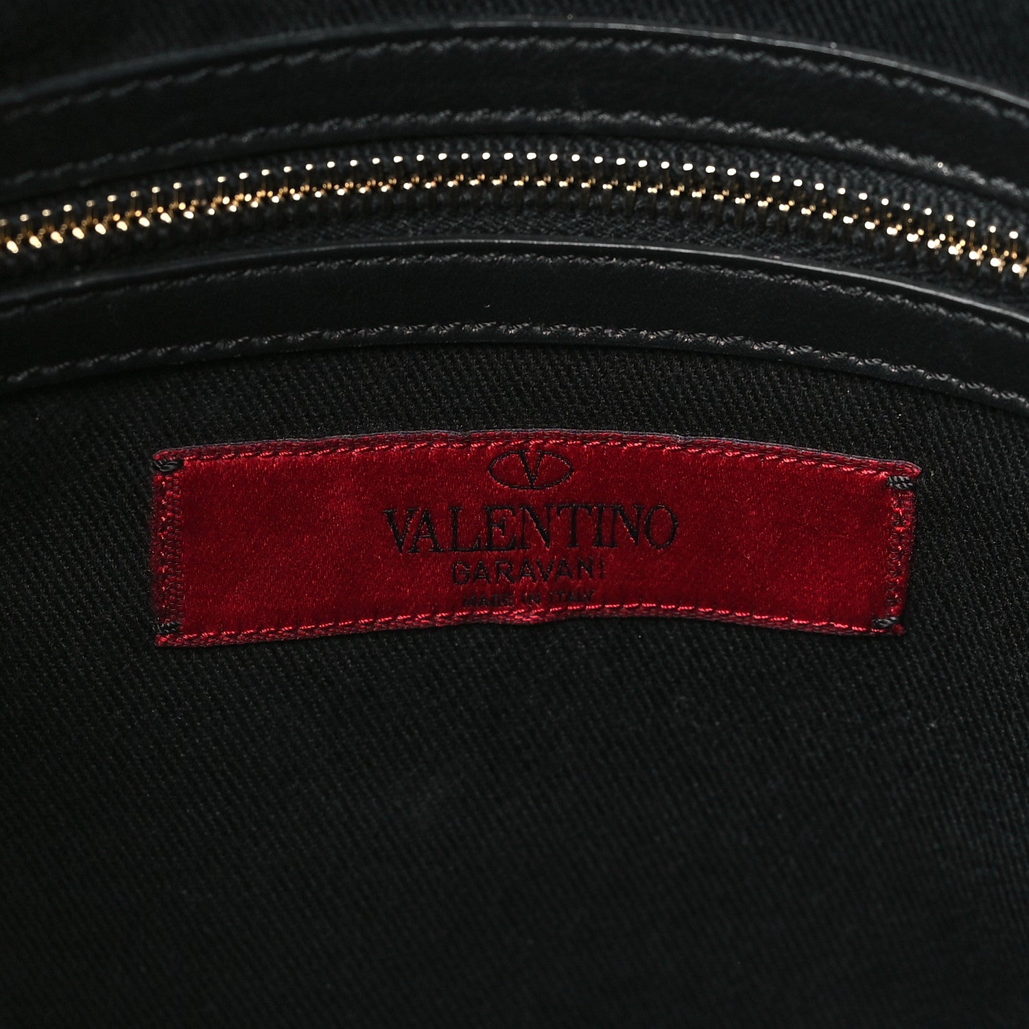 Valentino Garavani Vitello Small Rockstud Hobo Black 6 of 10