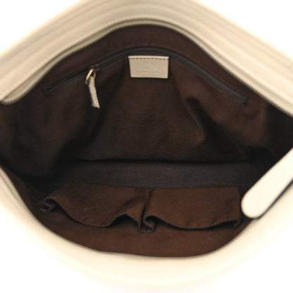 Gucci Monogram Medium Flat Messenger Bag Off White 4 of 9