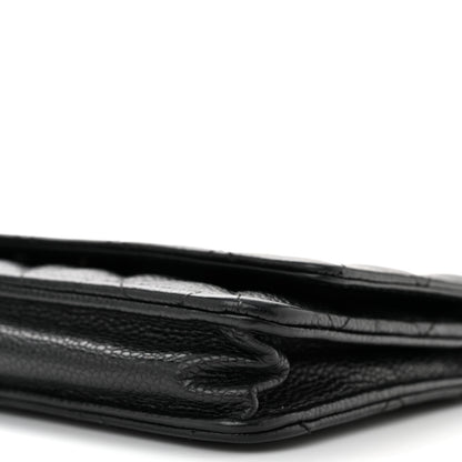 Chanel Caviar Quilted Wallet On Chain WOC Black 11 of 12