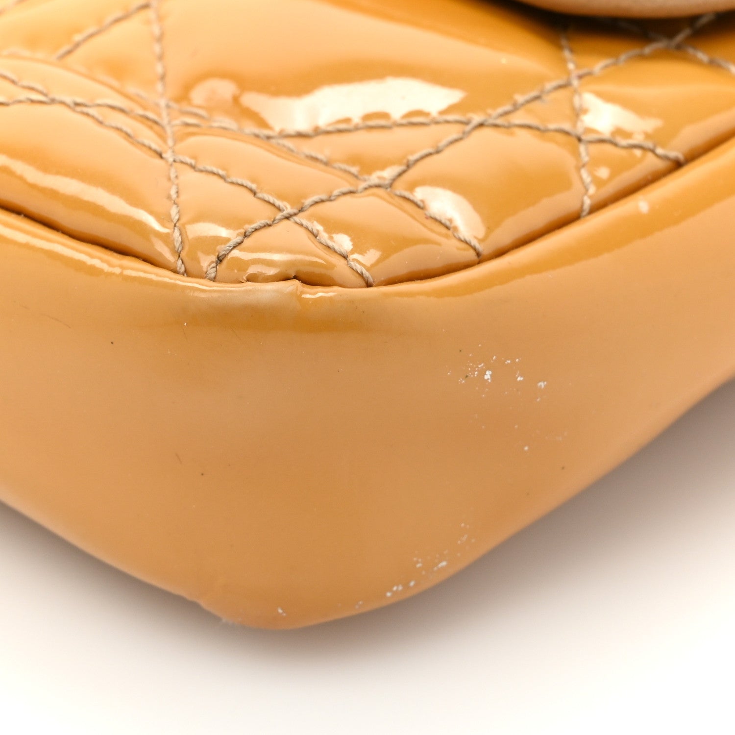 Christian Dior Patent Cannage Miss Dior Promenade Pouch Yellow 15 of 19