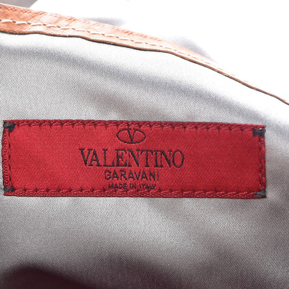Valentino Garavani Canvas Rosette Tote Beige 6 of 7