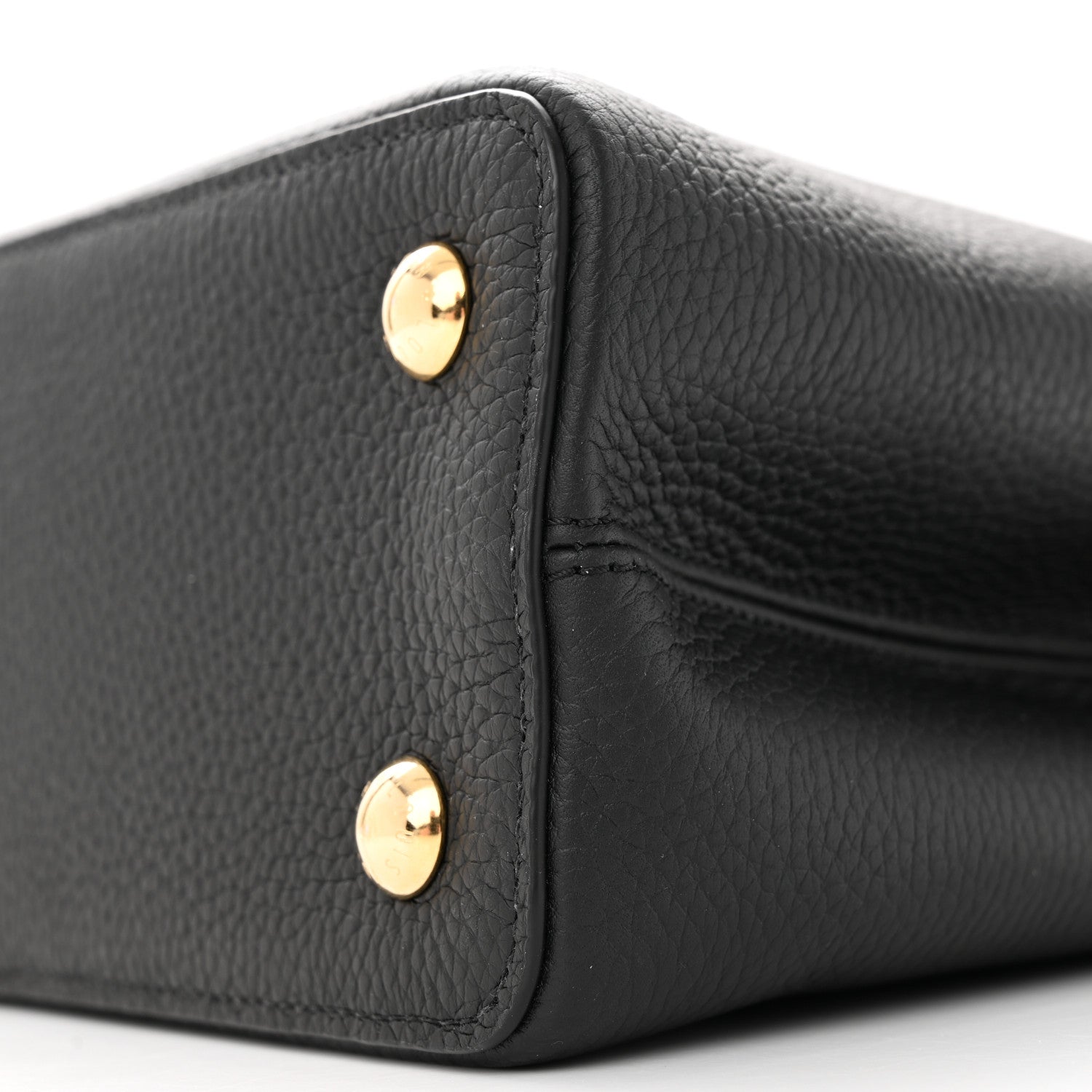 Louis Vuitton Taurillon Capucines PM Black Arizona 9 of 11
