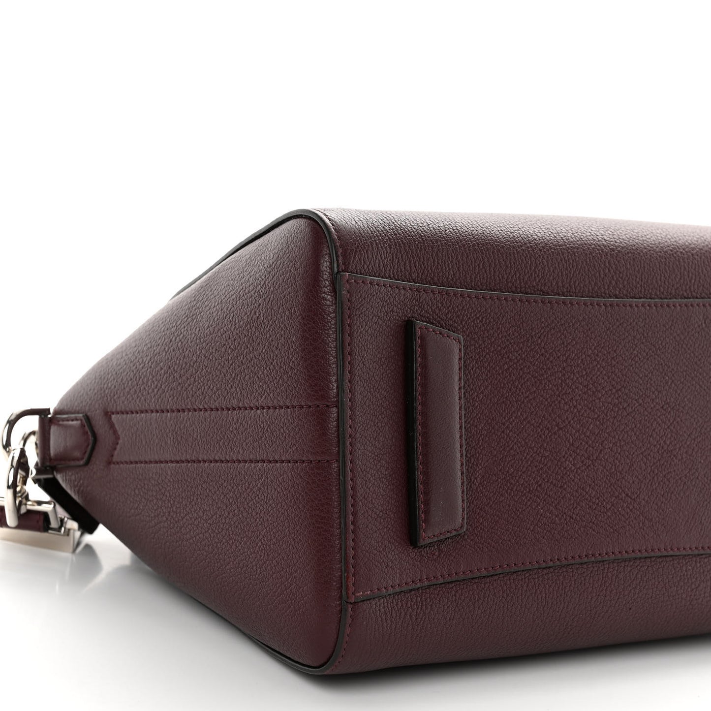 Sugar Goatskin Small Antigona Aubergine