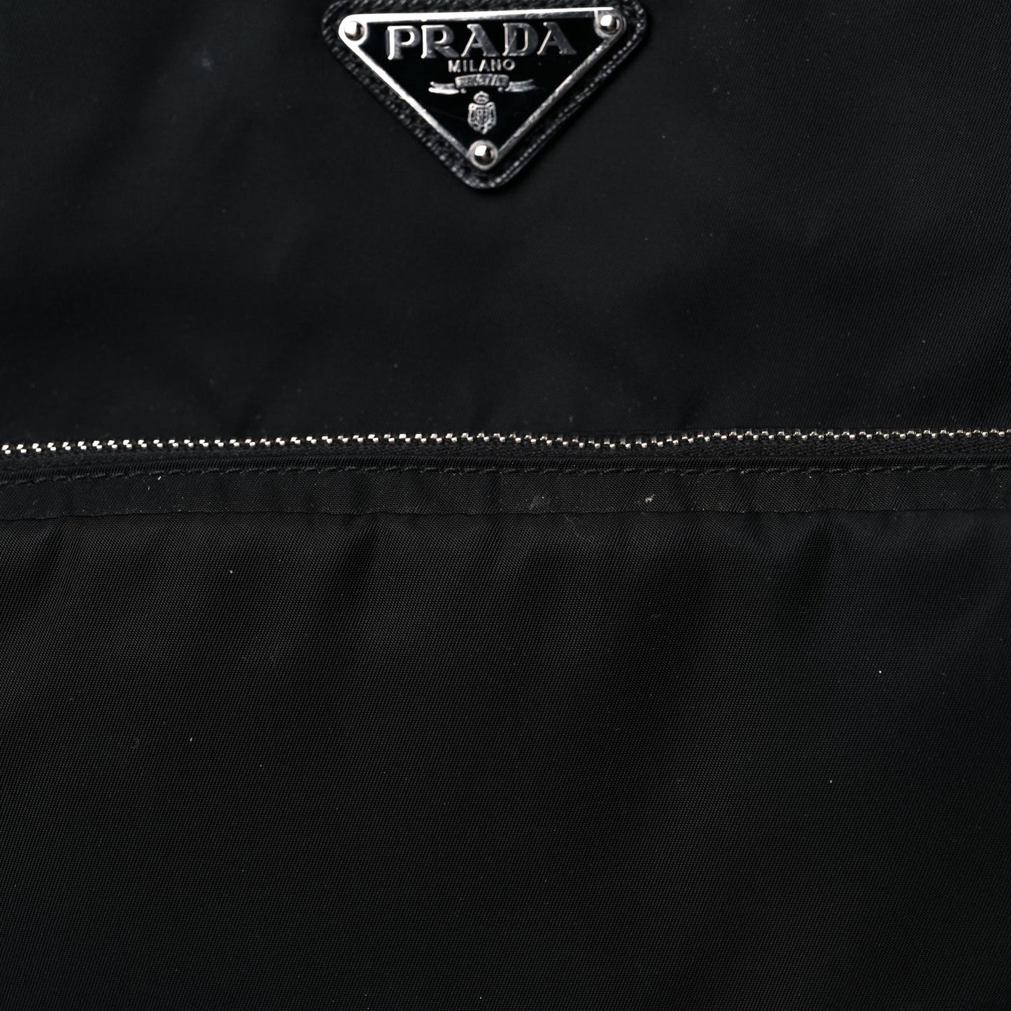 Nylon Vela Baby Bag Black