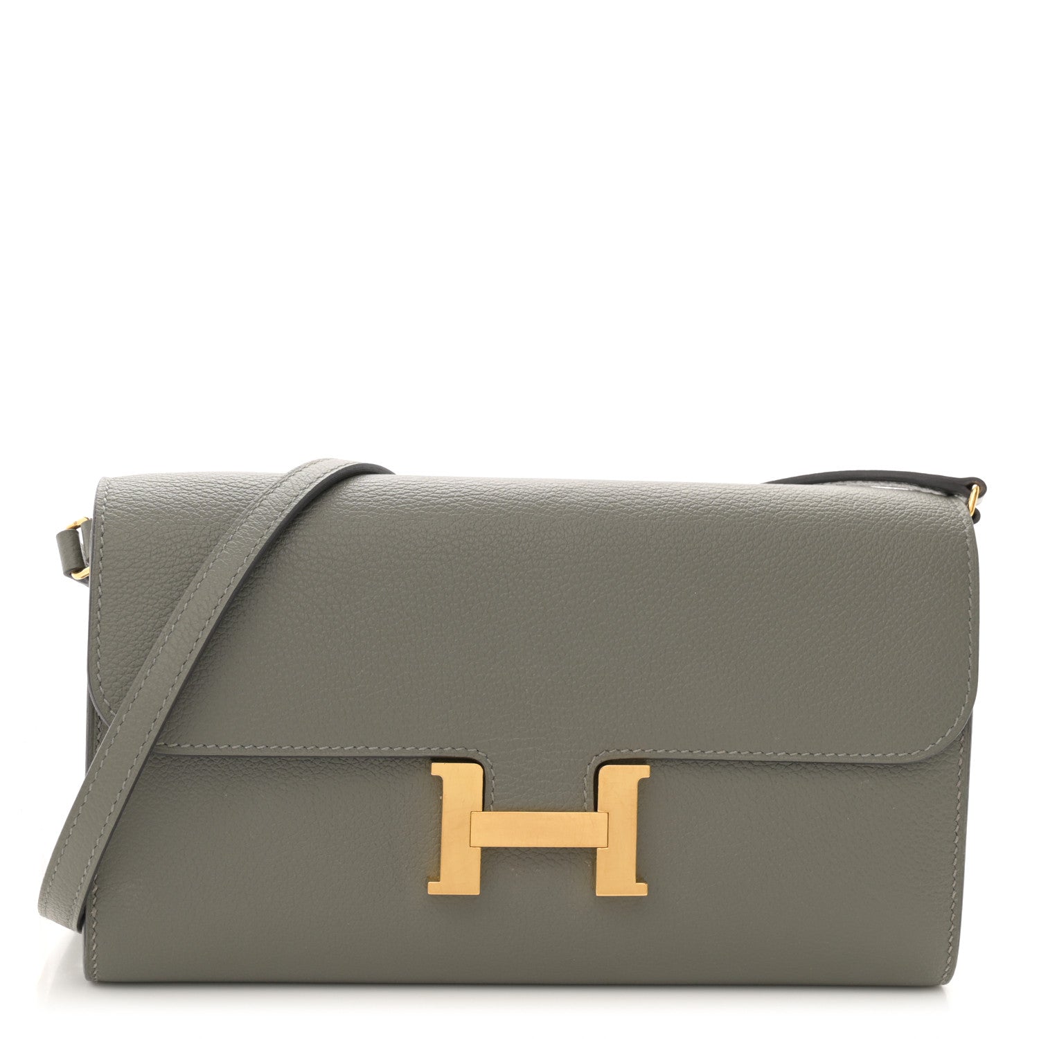 Hermes Epsom Constance Long To Go Wallet Gris Meyer 1 of 12