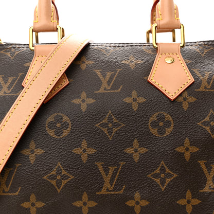 Louis Vuitton Monogram Speedy Bandouliere 25 7 of 10