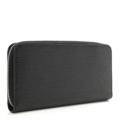 Louis Vuitton Epi Zippy Wallet Black 2 of 10