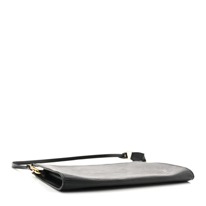 Louis Vuitton Epi Pochette Accessories 24 Black 4 of 10