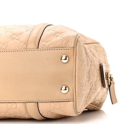 Gucci Guccissima Small Britt Boston Beige 10 of 10