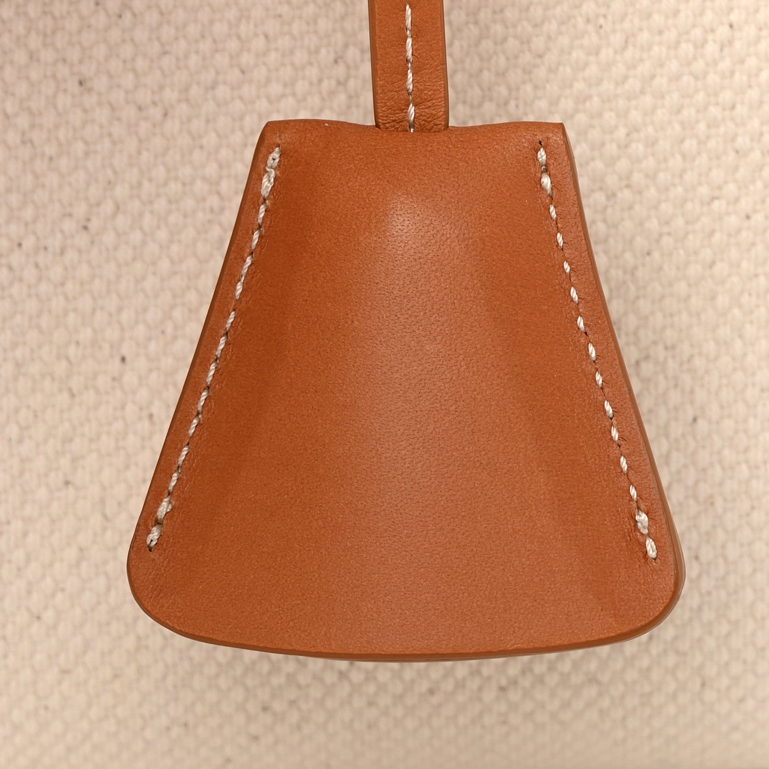 Celine Canvas Calfskin Horizontal Cabas Natural Tan 12 of 20