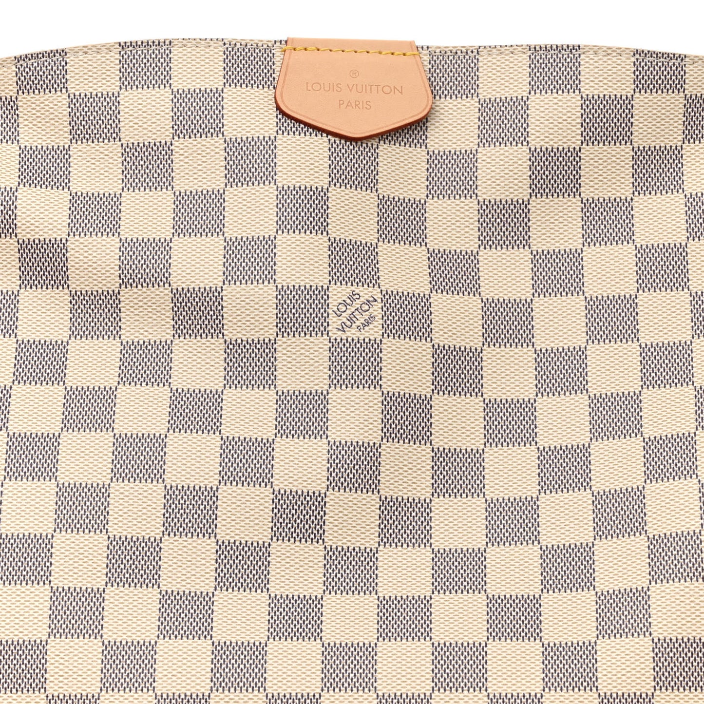 Damier Azur Graceful MM Rose Ballerine